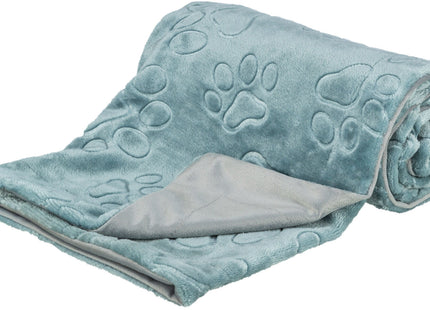 Trixie Decke Barry - Softplüsch blau/grau 70×50 cm