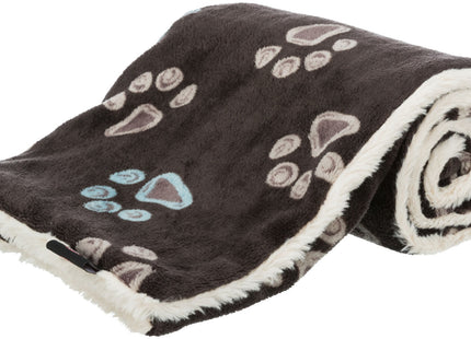 Trixie Decke Jimmy - Softplüsch Hundedecke taupe beige