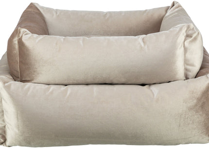 Trixie Bett Malia – eckig, gold-sand, 65×55 cm