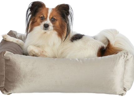 Trixie Bett Malia – eckig, gold-sand, 65×55 cm