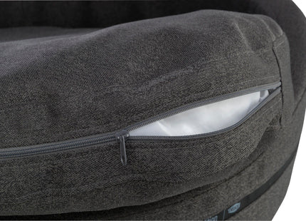 Trixie Bett CityStyle oval dunkelgrau, 65×55cm