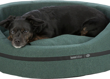 Trixie Bett CityStyle oval dunkelgrün - Hundebett klein