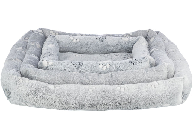 Trixie Bett Nando - Hundebett hellgrau 60x50cm