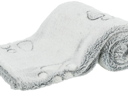 Trixie Decke Nando - Softfleece, hellgrau, 75×50 cm