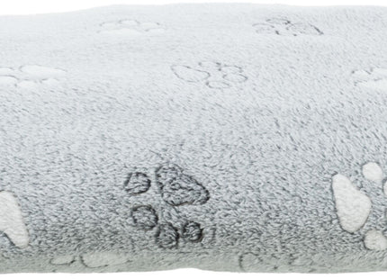 Trixie Kissen Nando - oval, hellgrau, 70x45cm