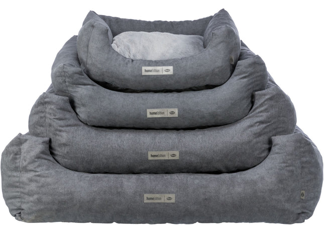 Trixie Bett Liano - Hundebett, eckig, grau