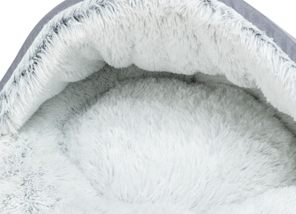 Trixie Höhlenbett Harvey - rund, grau/weiss/schwarz