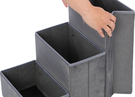 Trixie Höhle Harvey - Haustierhöhle Grau/Weiss/Schwarz