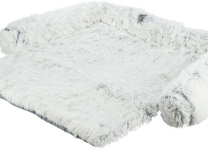 Trixie Polster-Schondecke Harvey - Hundedecke weiss-schwarz 80x130cm