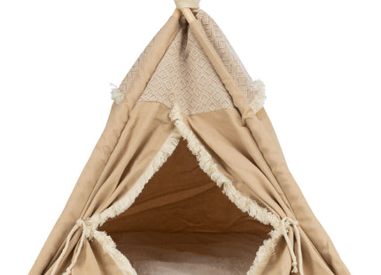 Trixie Tipi Boho - Tierzelt beige 55x65x55cm