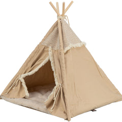 Trixie Tipi Boho - Tierzelt beige 55x65x55cm