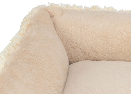 Trixie Bett Boho – eckiges Hundebett beige