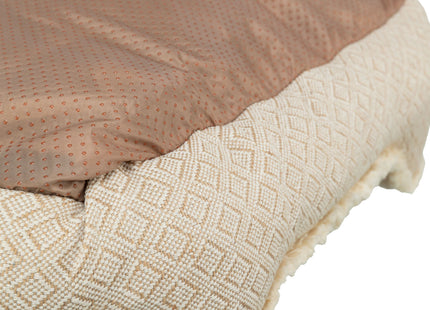 Trixie Bett Boho – eckiges Hundebett beige