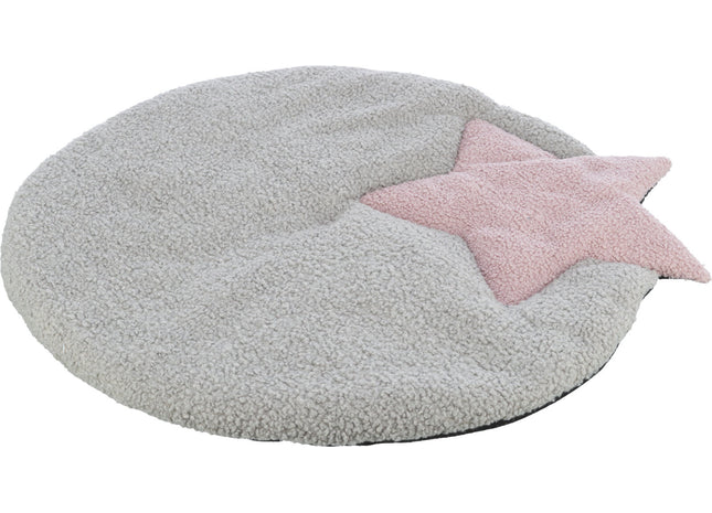 Trixie Junior Liegematte - Hundematte grau flieder Stern
