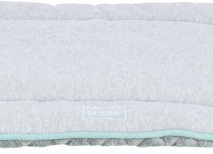 Trixie Junior Liegematte – eckig, hellgrau/mint