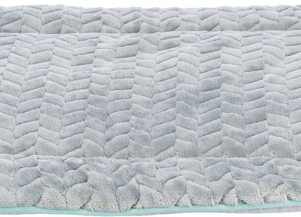 Trixie Junior Liegematte – eckig, hellgrau/mint