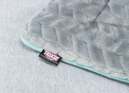 Trixie Junior Liegematte – eckig, hellgrau/mint