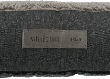 Trixie Vital Kissen Bendson, eckig, dunkelgrau/hellgrau