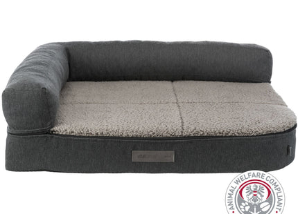 Trixie Vital Sofa Bendson, eckig, dunkelgrau/hellgrau
