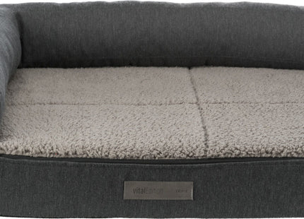 Trixie Vital Sofa Bendson, eckig, dunkelgrau/hellgrau