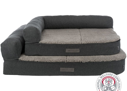 Trixie Vital Sofa Bendson, eckig, dunkelgrau/hellgrau