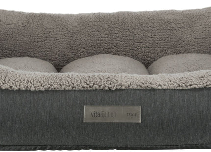 Trixie Vital Bett Bendson - orthopädisches Hundebett grau