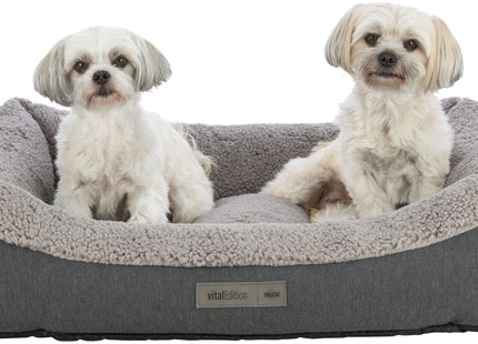 Trixie Vital Bett Bendson - orthopädisches Hundebett grau