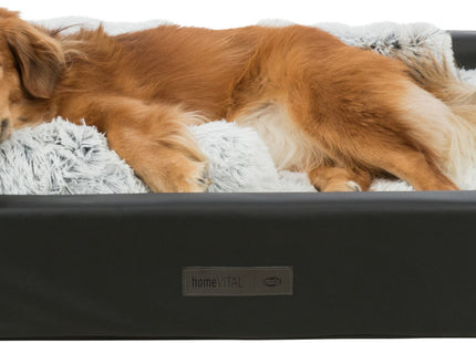 Trixie Vital Bett Remo, eckig, Kunstleder, schwarz