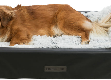 Trixie Vital Bett Remo, eckig, Kunstleder, schwarz