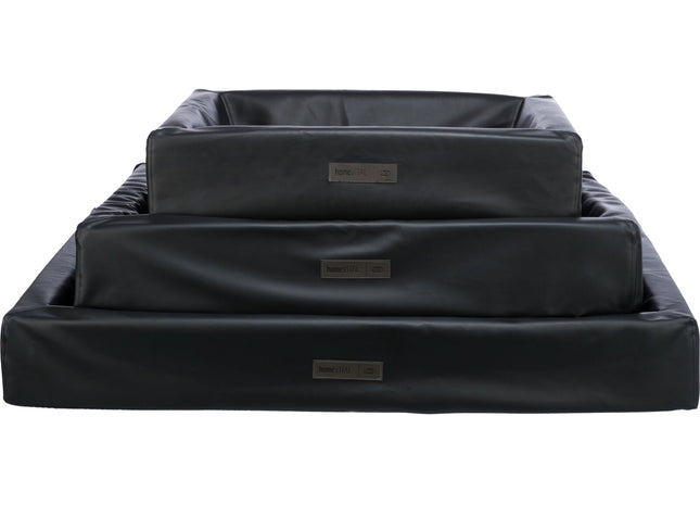Trixie Vital Bett Remo, eckig, Kunstleder, schwarz