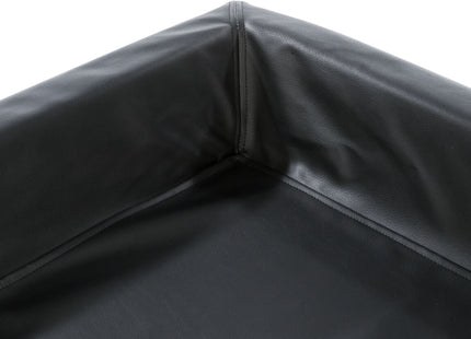 Trixie Vital Bett Remo, eckig, Kunstleder, schwarz