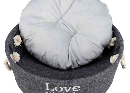Trixie Bett Lian - Hundebett grau ø37cm