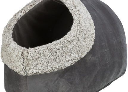 Trixie Höhle Calida - Kuschelhöhle grau/weiss/schwarz