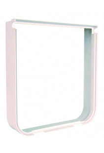 Luxuriöser weisser Tunnel für freilaufende Katzen - stilvoll und sicher