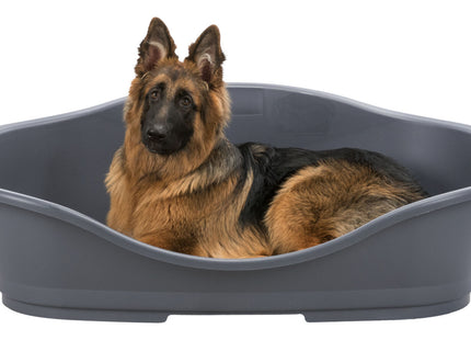 Trixie Sleeper Kunststoffbett – grau, Grösse 1