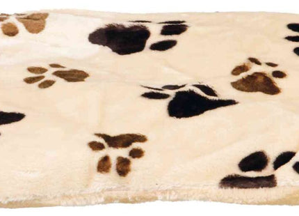 Trixie Hundekissen Joey beige mit Pfotenmuster