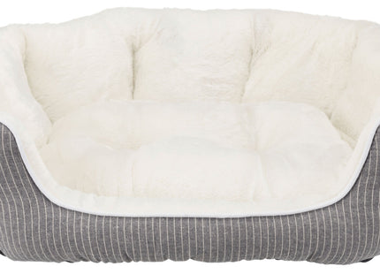Trixie Bett Davin - Hundebett grau/creme 50x40cm