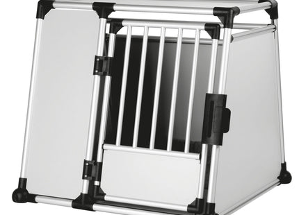 Trixie Transportbox, Aluminium, silber/hellgrau