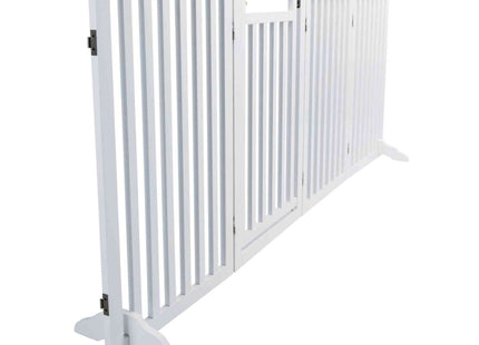 Trixie Hunde-Absperrgitter 4-teilig mit Tür