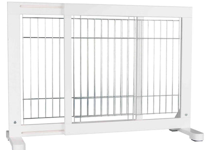 Trixie Hunde-Absperrgitter weiss, 65-108 cm breit