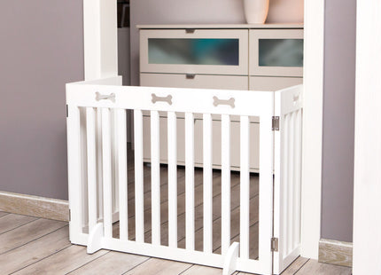 Trixie Hunde-Absperrgitter 3-teilig weiss