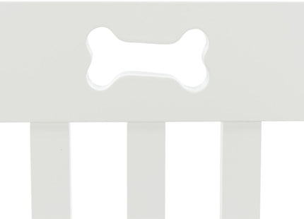 Trixie Hunde-Absperrgitter 4-teilig weiss