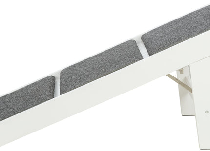 Trixie Rampe - ausklappbare Stufen, MDF, weiss