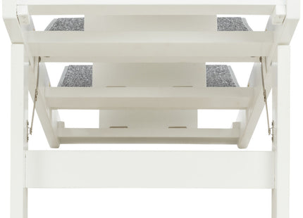 Trixie Rampe - ausklappbare Stufen, MDF, weiss