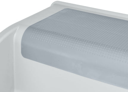 Trixie Treppe - Kunststoff, hellgrau, 34x39x54 cm