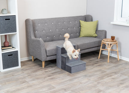 Trixie Treppe mit Stauraum, grau