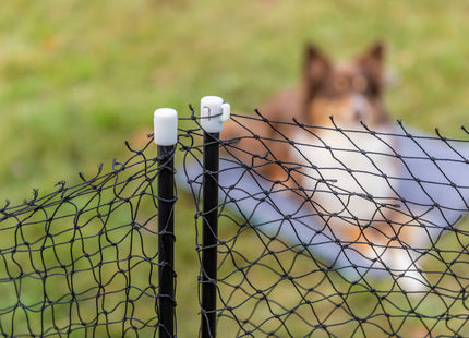 Trixie mobiler Hundezaun - 15 m, schwarz