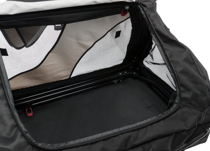 Trixie Transportbox Vario – faltbare, graue Transportbox