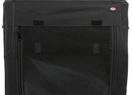 Trixie Transportbox Vario – faltbare, graue Transportbox