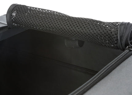Trixie Soft Kennel Easy - faltbare Transportbox grau